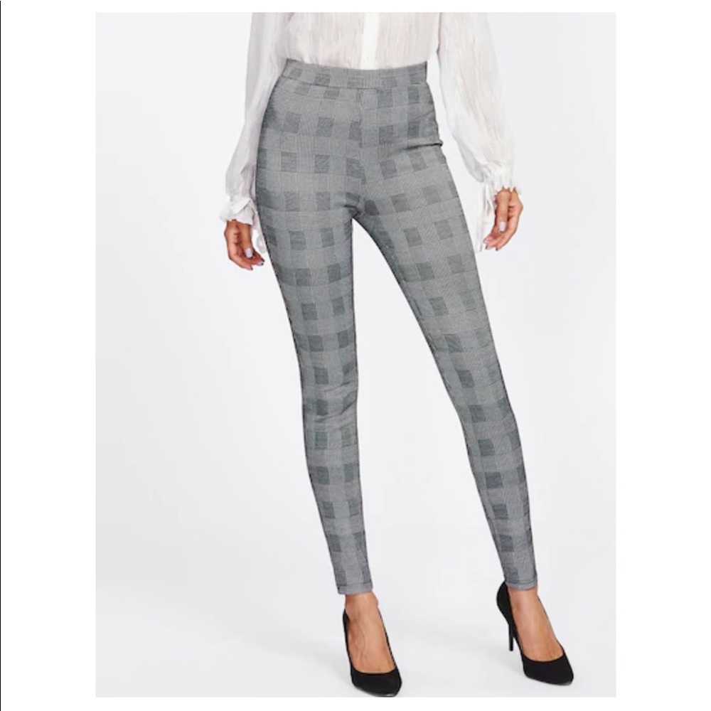 Plaid Work Leggings